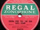 JOHNNY BARFIELD *GONNA RIDE TILL THE SUN GOES DOWN* RARE OZ 1941 REGAL 10