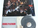 KISS - DOUBLE PLATINUM VIP-9549-50 2×VINYL w/POSTER JAPAN  VERY CLEAN COPY