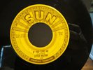 Rockabilly LITTLE MILTON If You Love Me / Alone And Blue SUN 200 Pushmarks