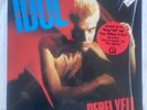 Billy Idol Rebel Yell Chrysalis LP  In Shrink-wrap Hype Sticker 1983 NM/EX