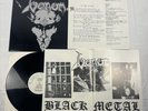 Venom Black Metal COMPLETE ORIGINAL UK PRESS GREEN LABEL Vinyl LP Record