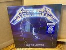METALLICA Ride The Lightning LP Anniversary Blue Splatter Vinyl 40 Years