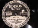 Green Bros. Novelty Band - EDISON 51177 - Yes  We Have No Bananas