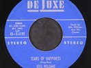 OTIS WILLIAMS: tears of happiness / i knew it all the time DELUXE 7