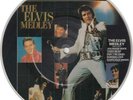 ELVIS PRESLEY  UK 45  PICTURE DISC  JAILHOUSE ROCK  ELVIS MEDLEY