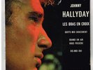 Johnny HALLYDAY      Les bras en croix    LETTRAGE BLANC         7