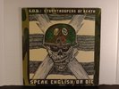 S.O.D Stormtroopers Of Death - Speak English Or Die LP 1985 Megaforce RARE AF EX