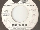 THE MIRACLES Going To A Go Go TAMLA PROMO DETROIT  MOTOWN NORTHERN SOUL USA 45