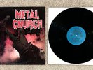 Metal Church LP Vinyl 1984 1st Press Ground Zero Blue Label EX/NM The Best Copy