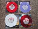 4 Squeeze 45 Coloured Vinyl Single Records Up The Junction Slap & Tickle etc