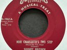 Sidney Brown 60s Cajun 45 on Goldband   Noir Chaussettes Two Step   Hear