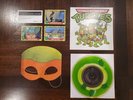 TMNT Let’s Kick Shell Liquid Filled Vinyl Enjoy The Ride - New With Extras
