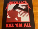 Metallica - Kill Em All Vinyl Record 1983 Megaforce Records Original