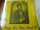 HORACE ANDY-SINGS FOR YOU AND I -1xLP reissue-NEW NEUF