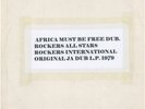 AFRICA MUST BE FREE DUB. rockers all stars. ROCKERS INTERNATIONAL JA orig DUB LP