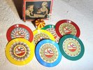 Vintage Red Raven -  7  Movie Records - Magic Mirror -  Original Box