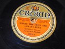 BOB JOE NICHOLS CLAYTON MCMICHEN CROWN 78RPM RECORD PRE WAR COUNTRY 3399