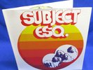 LP SUBJECT ESQ - SAME // 1972er KRAUTROCK / LONG OUT OF PRINT OHRWASCHL / MINT--