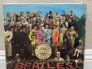 BEATLES sgt. peppers lonely LP UK PARLOPHONE mono PMC 7027 VG+