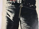Rolling Stones Sticky Fingers 1971 Zipper Vinyl Record Hard Rock CC59100