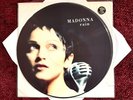MADONNA RAIN EROTICA PICTURE DISC PROMO PEUGOT STICKER RECORDS LP CELEBRATION