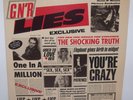 GUNS N' ROSES G N' R LIES GEFFEN Label Vinyl NEAR MINT