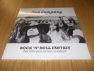 BAD COMPANY - Rock N Roll Fantasy: The Very Best of DOUBLE VINYL LP