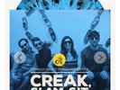 Comedy Bang  Bang  Creak Slam Sit Blue Black Splatter Vinyl x2 LP 500 NEW Seal