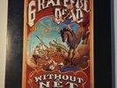 GRATEFUL DEAD, WITHOUT A NET  3 X Album  1990 Arista Tri-Fold AL3-8634
