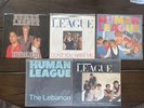 The Human League 5/ 7” Vinyl Records Picture Sleeves Stereo VG+ Condition