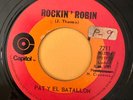 PAT Y EL BATALLON - Rockin' Robin / MEXICO ROCK N ROLL 45