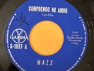 MAZZ - Comprendo Mi Amor / RARE MEXICO DISCO SOUL FUNK 45 Discos Gamma