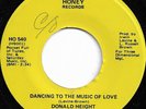 Donald Height - Dancing To The Music Of Love / Rags To Riches To Rags, 7