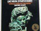9 LP-Box Beethoven DIE 9 SYMPHONIEN/OUVERTÜREN Solti  Bonus LP | sehr gut (B216)