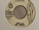 RARE SURF DOO WOP Duke & The Ambers Volcano / Joanie Stroll 109 1960 VG HEAR