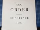 New Order Substance 2 LP w Inners UK 1987 Factory WARPED