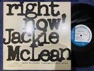 JACKIE MCLEAN RIGHT NOW BLUE NOTE GXK 8086 STEREO JAPAN VINYL LP
