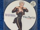 MADONNA WHO'S THAT GIRL PICTURE DISC 12'' VINYL LTD LP RECORD UK 1987 Promo Hype
