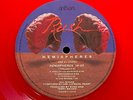 RED VINYL Vtg 1978 RUSH Album HEMISPHERES Record w POSTER Lp OG VINYL is NR MINT
