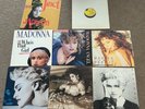 8 LP Madonna True Blue Like a Virgin, Self-Titled. + Janet Jackson, Mariah Carey