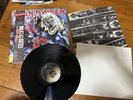 IRON MAIDEN -number of beast 1ST PRESS JAPAN LP 1982 +OBI +POSTER nwobhm