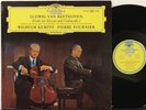 DGG tulip Fournier, Kempff, Beethoven cello sonatas #1 and #2 SLPM 139305