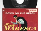 DOOWOP 45 w/ PIC SLEEVE - ERNIE MARESCA - DOWN ON THE BEACH - HEAR  1962 SEVILLE