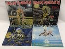 4x Iron Maiden Vinyl LPs Debut,  Killers Live After Death Seventh Son All VG+