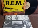 R.E.M. LP OUT OF TIME w/inner 91' VG BRAZIL PRESS - ALTERNATIVE INDIE ROCK REM