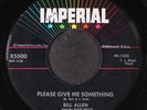 BILL ALLEN: please give me something / since i have you IMPERIAL 7