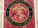 QUEENSRYCHE Rage For Order LP Original 1986 EMI SIGNED BY ALL BAND MEMBERS EX