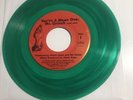 You're A Mean One Mr. Grinch 45 Record, Original, GREEN Vinyl with Jukebox Slip
