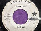 Carolyn Cooke - I Don't Mind / Tom Dick Harry RCA VICTOR PROMO NORTHERN SOUL 45