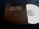 AC/DC BACK IN BLACK/WHITE MARBLED VINYL/EMI/AUSTRALIA PRESS LP
